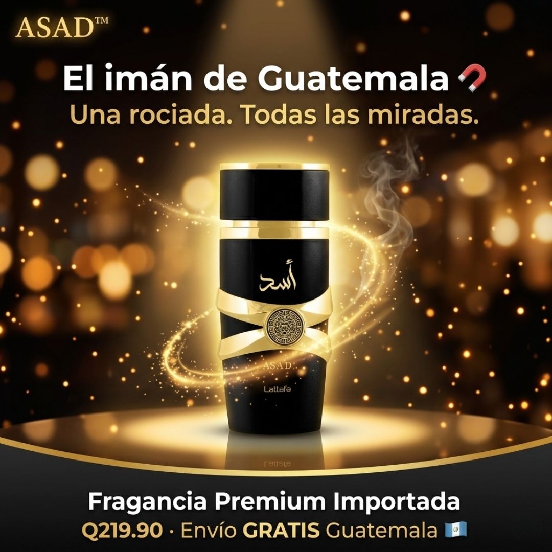 ASAD LATTAFA 100ml™ | Perfume Original Premium — El Aroma que Nadie Ignora