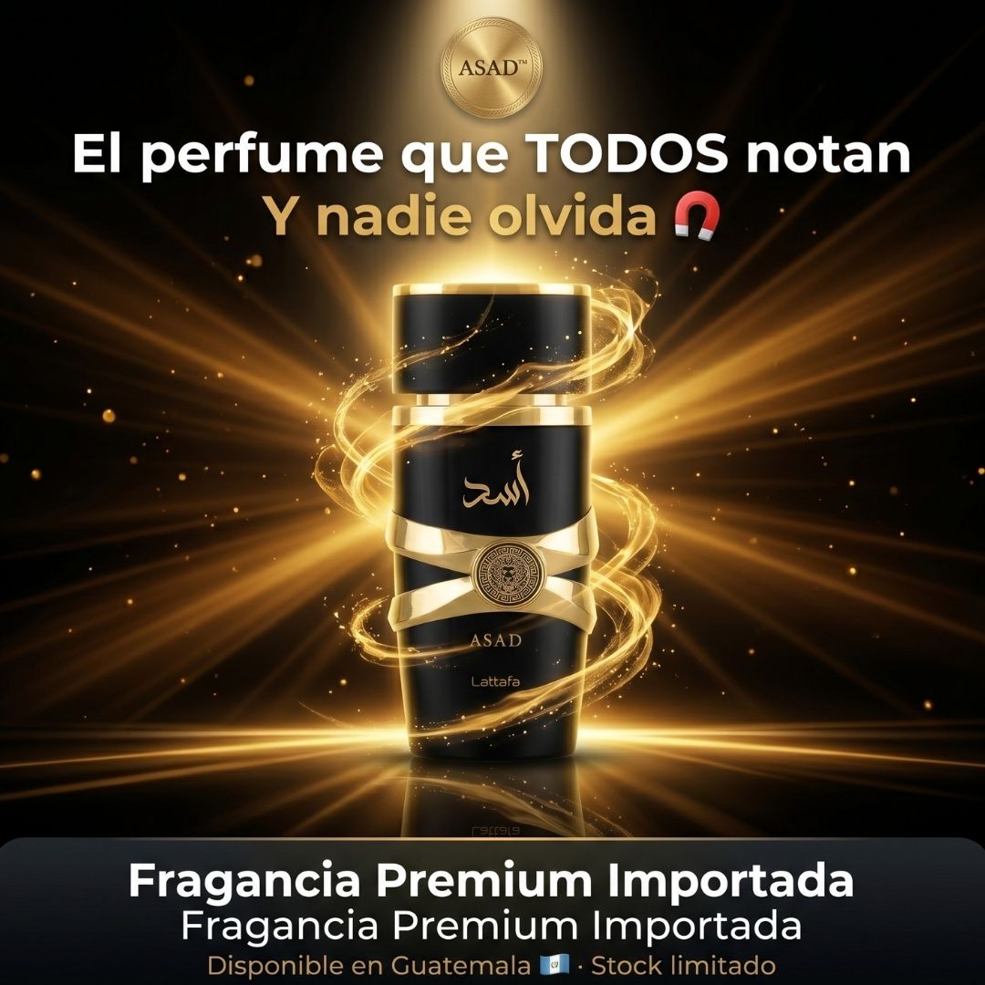 ASAD LATTAFA 100ml™ | Perfume Original Premium — El Aroma que Nadie Ignora