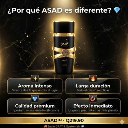 ASAD LATTAFA 100ml™ | Perfume Original Premium — El Aroma que Nadie Ignora