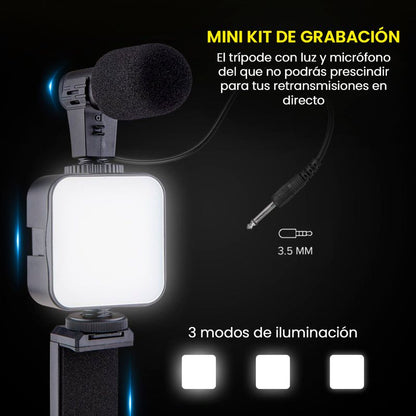 Convierte tu celular en un mini estudio | CREATOR PRO KIT™ 3 EN 1