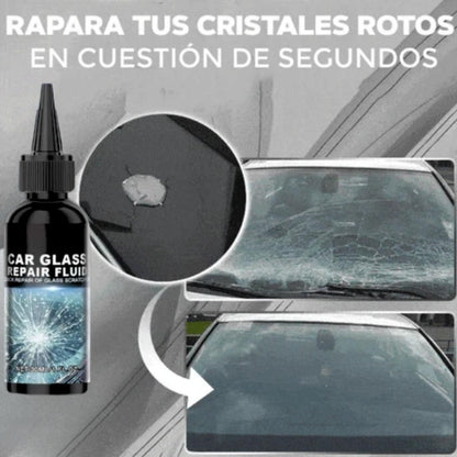 Kit Reparador de cristales VidrioFix® – Repara parabrisas, pantallas y espejos al instante.