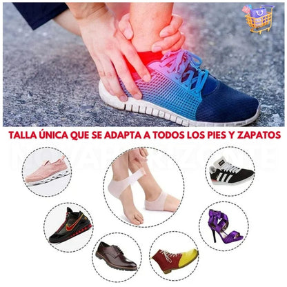 ProtecTalón® | Alivia el dolor, protege tus pies y camina con total comodidad (¡Incluye un par de protectores!) ✨