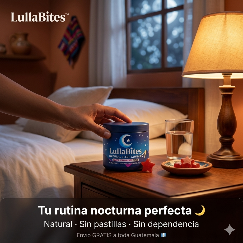 LullaBites™ | Gomitas para Dormir Profundo y Despertar con Energía x60