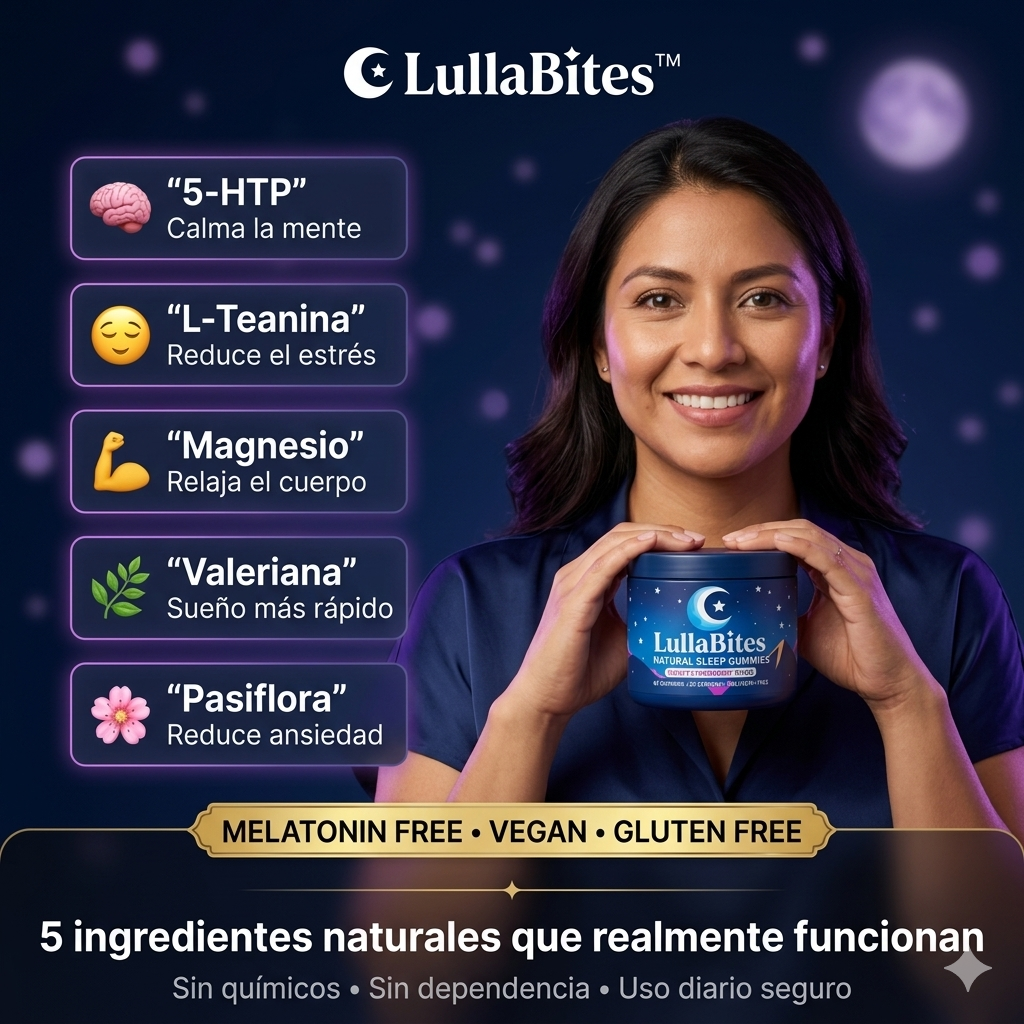 LullaBites™ | Gomitas para Dormir Profundo y Despertar con Energía x60