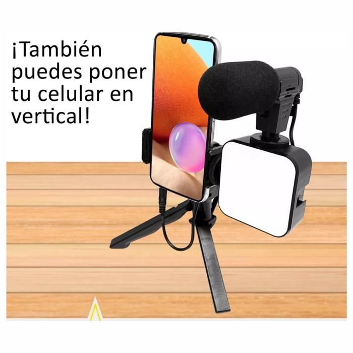 Convierte tu celular en un mini estudio | CREATOR PRO KIT™ 3 EN 1